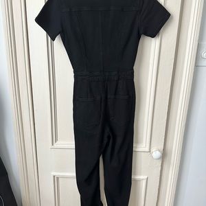 Good American “Fit For Success” Black Jumpsuit